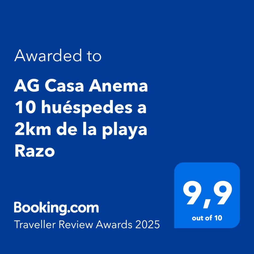 Ag Casa Anema 10 Huespedes A 2Km De La Playa Razo Villa โอโกรูญา ภายนอก รูปภาพ
